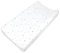 American Baby Company - Funda para cambiador de mesa, 100% algodón natural, estampada, Estrellas y Luna Grises, 1 Paquete
