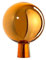 CRISTALICA Rosenkugel Gartenkugel verspiegelt 10cm Gold
