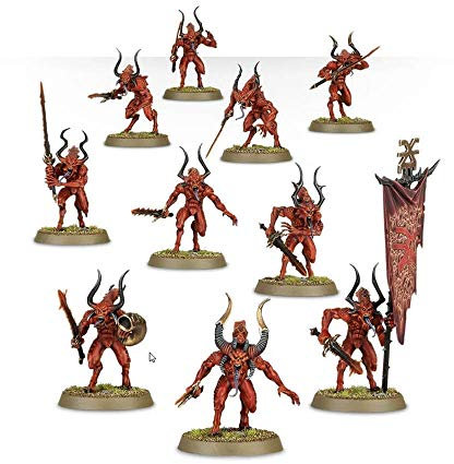 Games Workshop 99999999999922 in Daemons of Khorne Bloodletters Miniatur