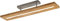 Trio Leuchten LED Deckenleuchte Brad 623710130, Metall Nickel antik, Holz, inkl. 27 Watt LED, Switch Dimmer, Braun