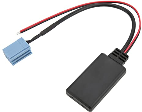 Akozon AUX IN Adaptador, Bluetooth 4.0 AUX IN Cable, Cable de Audio Inalámbrico de 8 Pines Reemplazo para B5 Sagitar para Blaupunkt Radio