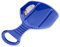 R.G. Schneerutscher Poporutscher mit Griff Schneeflitzer Rutschblatt Schlitten Rutschteller (3X Blau)