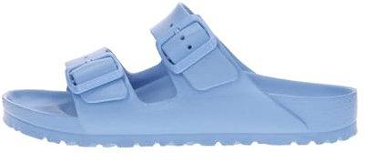 Birkenstock Sandali da donna Eva con doppia fascia 39/blu cielo 39 EU, Azzurro, 39 EU
