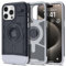 Spigen Classic C1 MagFit Hülle Kompatibel mit iPhone 15 Pro Max Kompatibel mit MagSafe -Graphite
