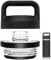 Replacement for YETI Rambler Bottle Chug Cap Lid, Screw Top Lid Replacement Fits for 18/26/ 36/64 oz Yeti Rambler, Chug CapLid Replacement for Yeti Rambler Models