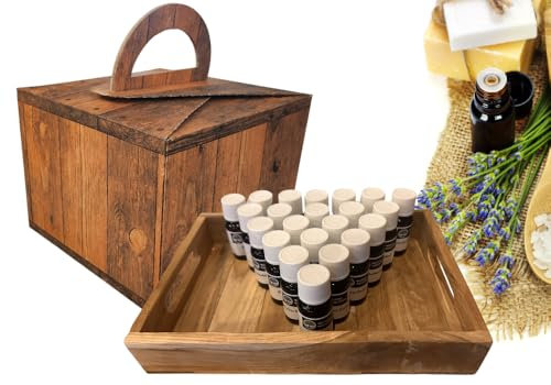 Nordischer Sauna Aufguss 24 unterschiedliche Düfte in einer Geschenkbox. Auch als Adventskalender geeignet.