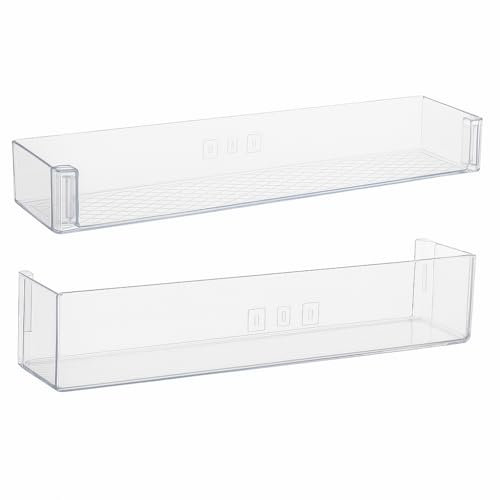 Fridge Door Shelf Compatible with Beko – Fits CJFF1582W, CRFG1552W, CRFG1582W, CXFP1582W – Choose Size (Large Bottom or Small Top Shelf) (Small - Upper Fridge Shelf)