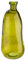 GILDE Vase Bio Vert, H51 cm x Ø 22 cm, Vase décoratif Bulbous Production Européenne Matière recyclée