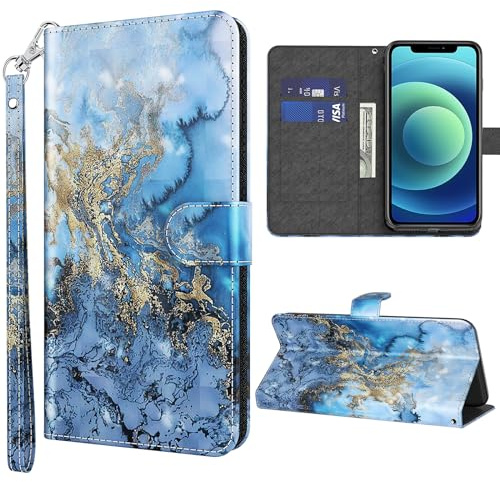 GLANDOTU Handyhülle für Xiaomi Redmi 15C Hülle Kartensteckplätzen Muster Flip Wallet Tasche Case Schutzhülle Kompatibel mit Redmi 15C Hülle - Milchstraße