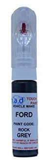 M.A.D MYLDAN AUTO DESIGN Touch Up Paint Compatible FORD FIESTA ST ROCK METALLIC GREY WHEEL - 30ml Kit, Gloss Finish with Built-in Brush - Helios Paint (JUST PAINT)