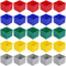 1a-TopStore 25 Stück Einsatzkasten Serie E40, farblich sortiert, 5 Farben u. 4 Größen, aus Polystyrol, Industrienorm, für Schubladen, Sortimentskästen etc. (E40/4, 49x49x40 mm)