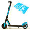 m2medien Aufkleber-Set (30-teilig) Sticker-Set auf 46x35cm Bogen geeignet für myTIER SXT Max Cityblitz Beast E-Scooter (Hell-Blau)