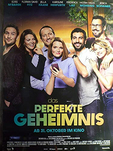 Das perfekte Geheimnis - Elyas M'Barek - Filmposter A1 84x60cm gerollt