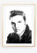 Din A4 Kunstdruck ohne Rahmen - Elvis Presley - Fotokunst Retro Vintage - Druck Poster Bild