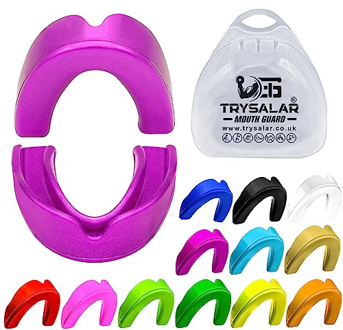 Zahnschutz, Zahnschutz, professioneller Mundschutz mit Etui, Zahnspangen, Sport, MMA, Boxen, Rugby, Hockey, Kampfsport, Karate, Basketball, Lacrosse, Muay Thai, Kampfkontakt, Jugendliche und