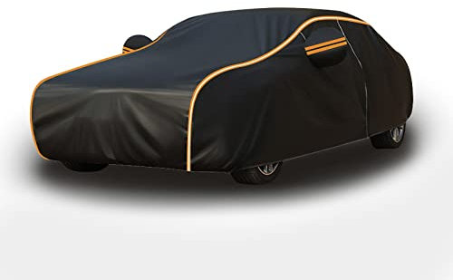 Auto abdeckplane passend für Audi R8,autoabdeckung Outdoor Titansilber-Oxford-Stoff,Auto Plane wasserfest(Color:BB,Size:R8)