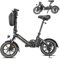 Bodywel T16PRO Bicicletta elettrica pieghevole, 14” E-bike portatile, City EBike con display a LED e pedalata assistita, bicicletta elettrica con batteria da 36V/7.8Ah, freni a doppio disco
