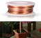 lasuroa 10m Electroculture Gardening Kupferdraht, 99,9% 16 Gauge Blanker Kupferdraht für Garten Pflanzen und Gemüseanbau