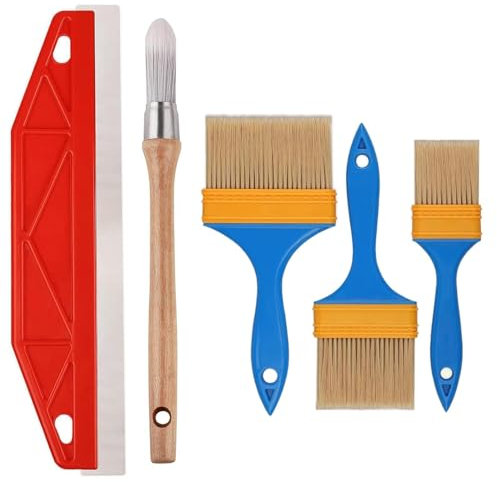 Pinceau De Finition En Bois Pour La Maison - Outils De Pinceaux Peintre Pour Les Bords | Outil De Peinture Pour Finition | Pinceau Pour Les Bords | Pinceau Pour Les Coins Pinceau De Finition | Pennell