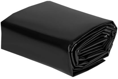 SynapSYA Revêtement imperméable en polyéthylène Haute densité for étang à Poissons, for piscines, ruisseaux, fontaines paysagères, Jardin, Cascade Liner De Bassin(3x3meters)