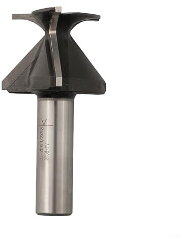 Fraise à défoncer flexible en tôle, courbes lisses pour panneaux de bois, design arc bleu (R18)