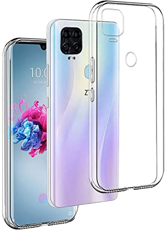 REY Transparent Silikonhülle TPU für ZTE AXON 11 SE 5G - Blade V2020, Handyhülle Premium Kratzfest TPU Durchsichtige Schutzhülle, Ultradünne 0,33 mm