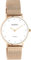 Oozoo Vintage Damen Uhr - Armbanduhr Damen mit 16mm Mesh Armband - Analog Damenuhr in rund C20243