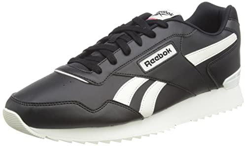 Reebok Unisex Glide Ripple Clip Sneaker, Core Black/Chalk/Core Black, 8.5