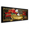 Kunstgestalten24 Acrylglasbild Dagobert Duck Motivations Bild Work Hard Pop Art Style Wandbild Wohnraum Deko XXL
