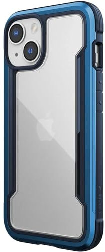 X-Doria Raptic Shield Schutzhülle für iPhone 14 (DropTested 3 m), Marineblau