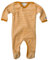 Lilano, Fleece Flausch Overall mit Fuß, 100% Wolle (kbT) (Curry Natur, 68)
