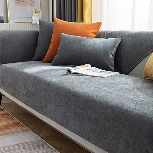 Sofabezüge 1 2 3 4 Sitzer Wasserdicht Sofabezug, L Form Sofaüberwurf,Ecksofa Pets Dog Couch Überzug Anti-Rutsch Sofa Überwurf (Color : #26, Size : 110x240cm1pc)
