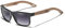 KINGSEVEN Marke Design TR90 + Walnuss Holz Handgemachte Sonnenbrille Männer Polarisierte Brillen Zubehör Sonnenbrille Verstärktes Scharnier (Farbverlauf Grau)
