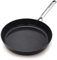 GreenPan GP5 Hard Anodized Healthy Ceramic Nonstick 12 Frying Pan Skillet, Heavy Gauge Scratch Resistant, Stay Flat Surface, Induction, Mirror Finish Handle, Oven Safe, PFAS-Free, Black