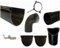 FT Metalli - Kit Grondaia Tonda - Accessori di Montaggio - Lamiera TDM - l'Installazione delle Grondaie e Assicura un Flusso d'Acqua Piovana Corretto - 4 m. Sviluppo 25