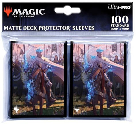 Ultra Pro - MTG Wilds of Eldraine Will, Scion of Peace (randlos) Standard-Deck-Schutzhüllen (100 ct) schützen MTG-Karten vor Schrammen und Kratzern, sammelbare Karten sicher aufbewahren