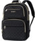 EMPSIGN Womens Backpack Laptop Backpack for Women with USB Charging Port, 15.6 Inch Travel Water Resistant Quilted Backpack, High-Capacity 30L Work Business Computer Backpack, Black
