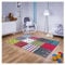 MDEKOR Teppich für Kinderzimmer in Blau, GrünKinderteppich 80 cm x 150 cm Bunt, Babyteppich für Mädchen und Jungen
