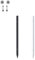 Stylus-Stift für iPad, 2-in-1, universal, magnetisch, für iPhone/iPad Pro/Mini/Air/Android/Surface/Amazon Fire Tablet, alle kapazitiven Touchscreens (schwarz + weiß), 2 Stück
