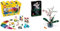 LEGO 10698 Classic Large Creative Brick Storage Box Set, Building Toys for 4 Plus Year Old Kids & 10311 Icons Orchid Artificial Plant Building Set with Flowers, Home Décor Accessory for Adults
