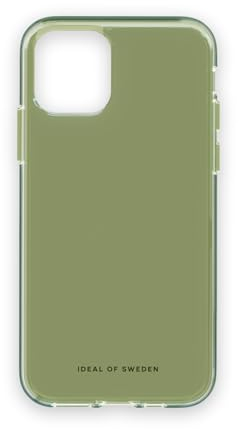 IDEAL OF SWEDEN Durchsichtige Handyhülle mit erhöhten Kanten und Nicht vergilbenden Materialien, fallgetesteter Schutz mit transparentem Finish, kompatibel mit iPhone 11 und XR (Khaki)