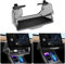 New Upgrade Hideable Under Screen Storage for Tesla Model Y/3 2016-2024, Knob Locking Center Console Organizer Tray with Anti-slip Pad , Sunglass Card Holder, Model Y Model 3 Interior Accessories