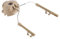 Nancunhuo Helm-Adapter-2ST Kunststoff + Stahlhelm Arc Schienenabhängung Headset-Unterstützung for Peltor Comtac (Farbe : Tan)