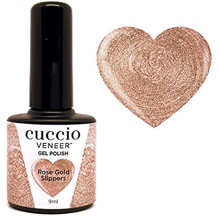 Cuccio Veneer 9ml - Rose Gold Slippers