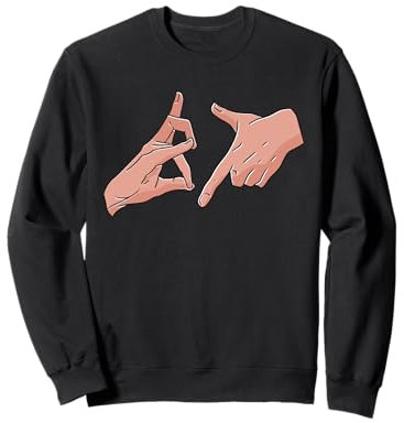 187 Deutscher Rap Handschild Gangschild - Geschenkidee Sweatshirt