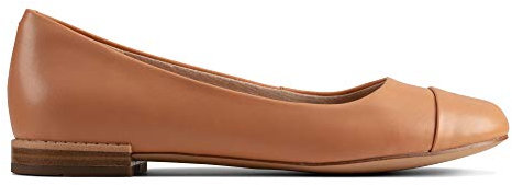 Clarks Festival Gold - Zapatos sintéticos en Color Tostado, Talla estándar 6