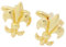 Manschettenknöpfe - French Lilie Gold