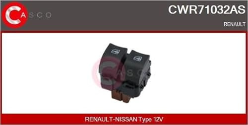 Casco CWR71032AS Schalter Glasheber Renault Group