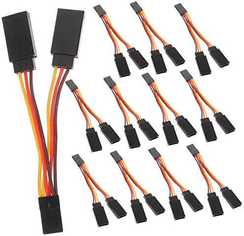 DOITOOL 10St Bündeldrahttrenner Fahrzeugspielzeug RC-Auto-Hubschrauberkabel Autos Spielzeug Spielzeuge Geschirr führen Drahtsplitter Fernbedienung Verlängerungskabel Servokabel Kabelbaum