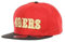 New Era San Francisco 49ers NFL Scarlet Red 9Fifty Original Fit Snapback Cap - One-Size